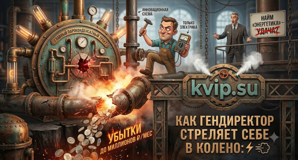 ⚡Как директору завода красиво прострелить себе коленку: Руководство по «инновациям»
