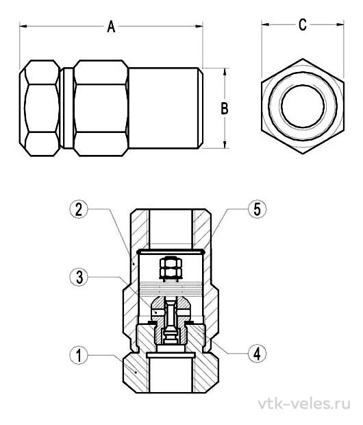 ADCA BSS 20 DN1/2 Конденсатоотводчик биметаллический